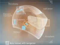 LiveMap Motorcycle Helmet