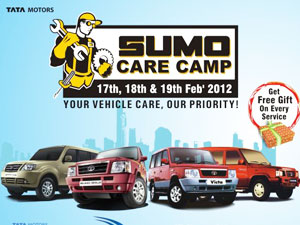 Tata Sumo Service Camp