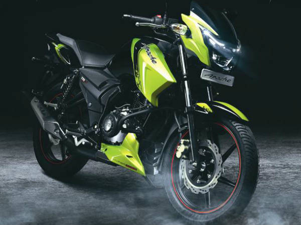 New TVS Apache