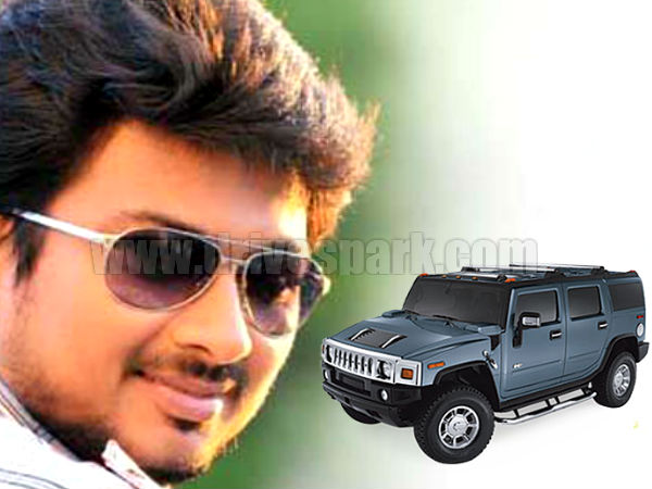 ఉదయనిధి స్టాలిన్ కారు