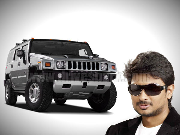 ఉదయనిధి స్టాలిన్ కారు