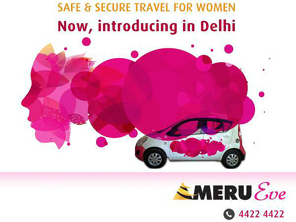 Meru Launches Eve Cabs For Women By Women Meru Launches Eve Cabs For Women By Women