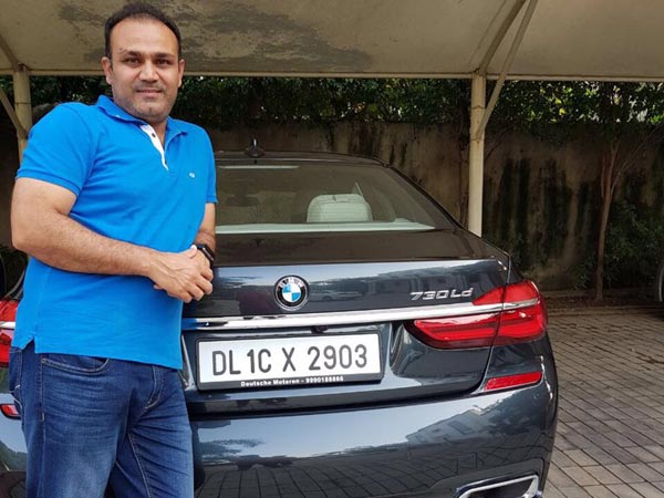 సెహ్వాగ్కు బిఎమ్డబ్ల్యూ 7-సిరీస్ కారు