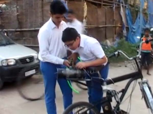 నీటితో నడిచే బైకు