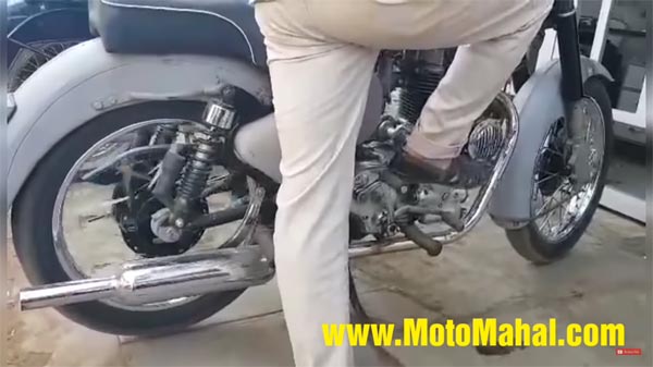 రాయల్ ఎన్ఫీల్డ్ బైకులో రివర్స్ గేర్