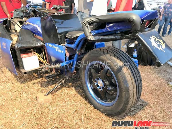 మారుతి 800 ఇంజన్తో బైకు