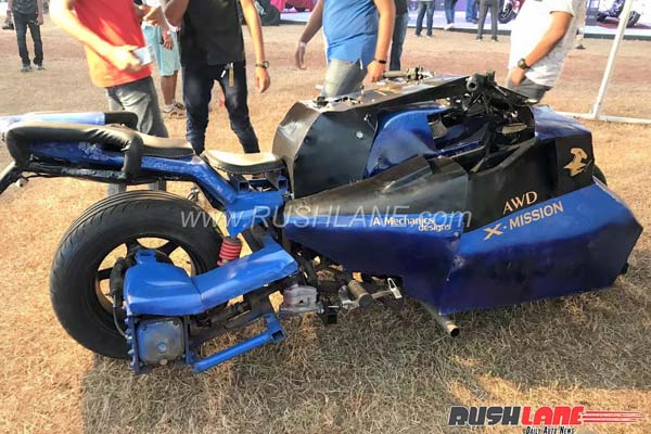 మారుతి 800 ఇంజన్తో బైకు