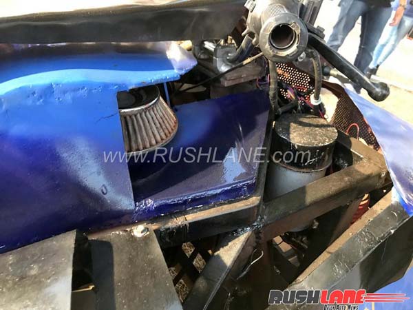 మారుతి 800 ఇంజన్తో బైకు