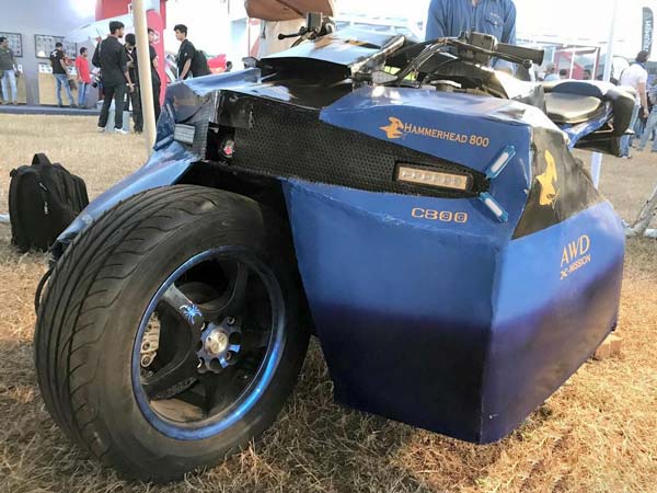 మారుతి 800 ఇంజన్తో బైకు