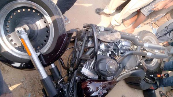 కెటిఎమ్ ఆర్సి 390 ప్రమాదం