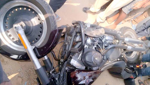 కెటిఎమ్ ఆర్సి 390 ప్రమాదం