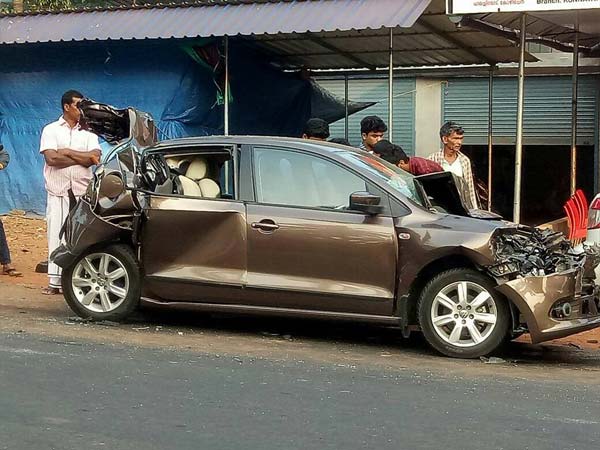 వోక్స్వ్యాగన్ వెంటో యాక్సిడెంట్