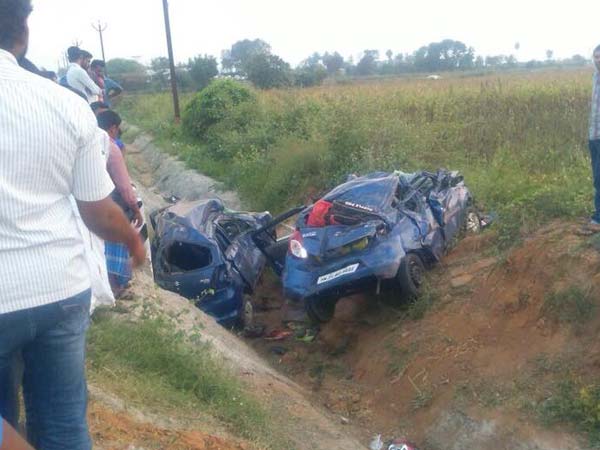 మారుతి ఆల్టో ప్రమాదం