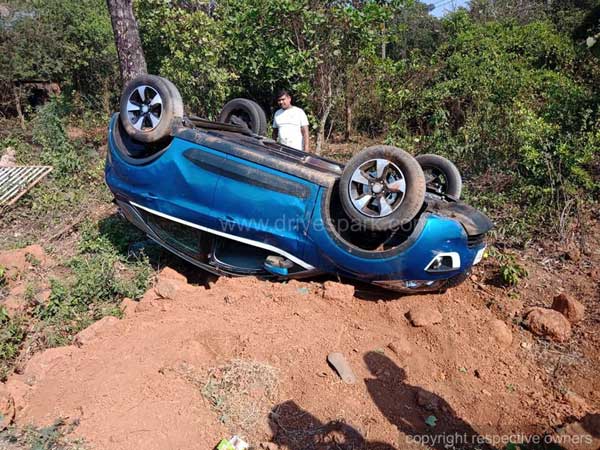టాటా నెక్సాన్ యాక్సిడెంట్