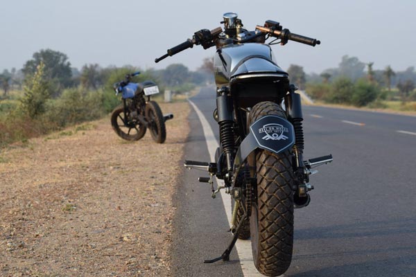 హోండా షైన్ కఫే రేసర్