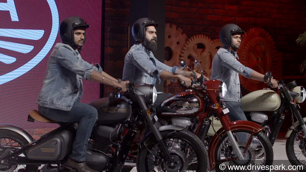 రెండు బైక్ సీడుదల చేసి మార్కెట్లోకి జావా రి-ఎంట్రీ