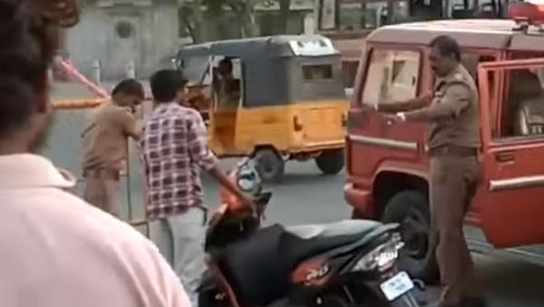 హోండా డియో ను పగలగొట్టారు...సస్పెండ్ అయ్యారు..!