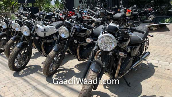 ట్రయంప్ మోటార్సైకిళ్లపై భారీగా డిస్కౌంట్లను ఇస్తున్న డీలర్...!
