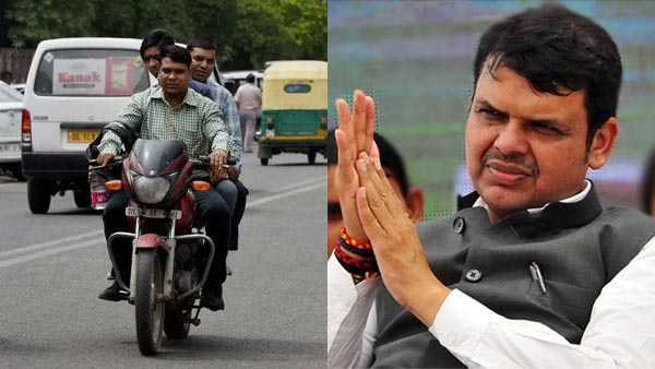 హెల్మెట్లు లేకుండా ప్రయాణిస్తున్న వారిని ఆపకండి.....అని చెప్పిన ముఖ్యమంత్రి!