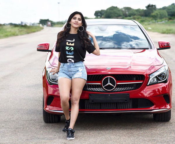 నభా నటేష్ కొత్త కారు.. పిచ్చెక్కించే ఫోజులతో ఇస్మార్ట్ హీరోయిన్