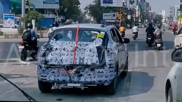 విడుదల నేపథ్యంలో రోడ్డెక్కిన రెనో క్విడ్ ఫేస్లిఫ్ట్: ఫోటోలు