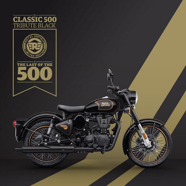 క్లాసిక్ 500 ట్రిబ్యూట్ బుకింగ్స్ స్టార్ట్ చేసిన రాయల్ ఎన్ఫీల్డ్