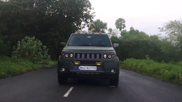 కస్టమైజ్డ్ మహీంద్రా టియువి 300 కారుని భార్యకి గిఫ్ట్ గా ఇచ్చిన భర్త