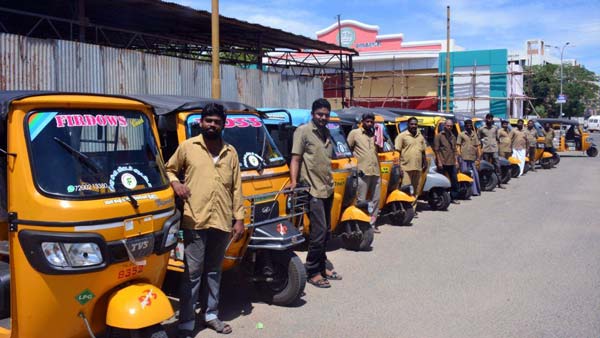 కరోనా ఎఫెక్ట్ : షేర్ ఆటోలు బంద్