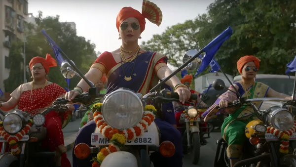 లారా దత్త రాయల్ ఎన్ఫీల్డ్ బైక్ నడపడం చూసారా ?