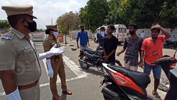 లాక్డౌన్ ఉల్లంగిస్తే కరోనా పేషంట్ దగ్గరికి పంపిస్తున్న పోలీసులు, ఎక్కడో తెలుసా..?