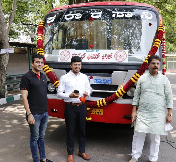 మొబైల్ క్లినిక్లుగా మారిన KSRTC బస్సులు