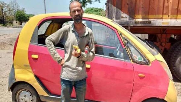 లాక్డౌన్ ఎఫెక్ట్ : 47 రోజులు కారులో నివాసం ఉన్న వ్యక్తి