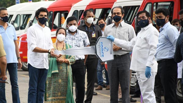 కరోనా నివారణలో భాగంగా మహీంద్రా అంబులెన్స్