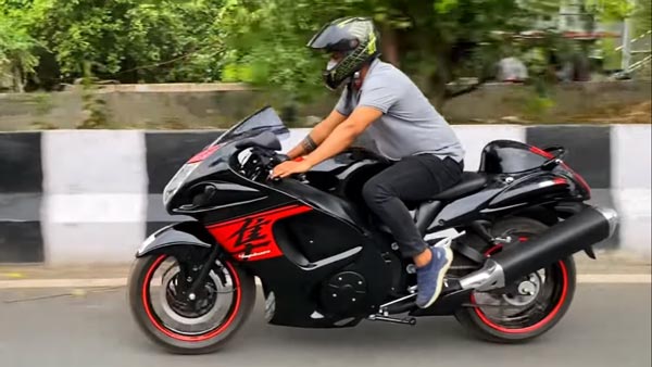 సుజుకి హయబుసాగా మారిన బజాజ్ పల్సర్