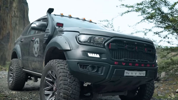 మీరు చూసారా.. మాడిఫై చేయబడిన ఫోర్డ్ ఎండీవర్ ఎస్యూవీ