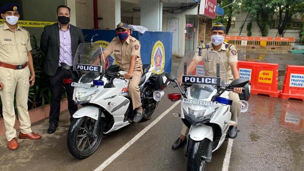 పోలీసుల పెట్రోలింగ్ వాహనాలుగా మారిన సుజుకి జిక్సర్ ఎస్ఎఫ్250 బైక్స్