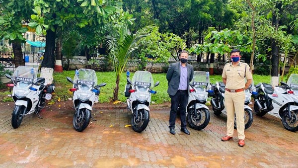 పోలీసుల పెట్రోలింగ్ వాహనాలుగా మారిన సుజుకి జిక్సర్ ఎస్ఎఫ్250 బైక్స్