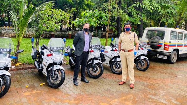 పోలీసుల పెట్రోలింగ్ వాహనాలుగా మారిన సుజుకి జిక్సర్ ఎస్ఎఫ్250 బైక్స్