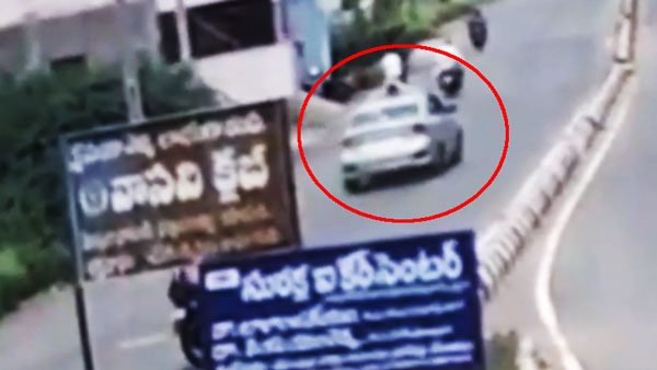 2 కి.మీ కార్ బోనెట్ మీద వేలాడుతూ వెళ్లిన పోలీస్ సబ్ ఇన్స్పెక్టర్ , ఎందుకో మీరే చూడండి
