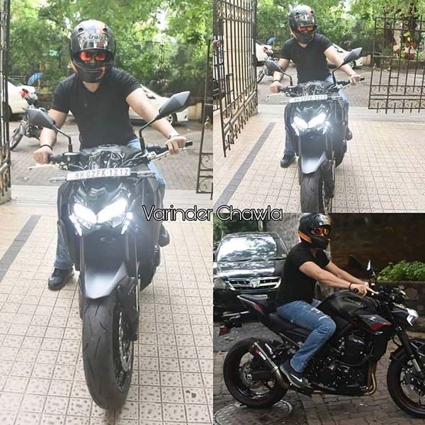 కవాసాకి జెడ్ 900 బైక్ పై కనిపించిన ఇమ్రాన్ హష్మి