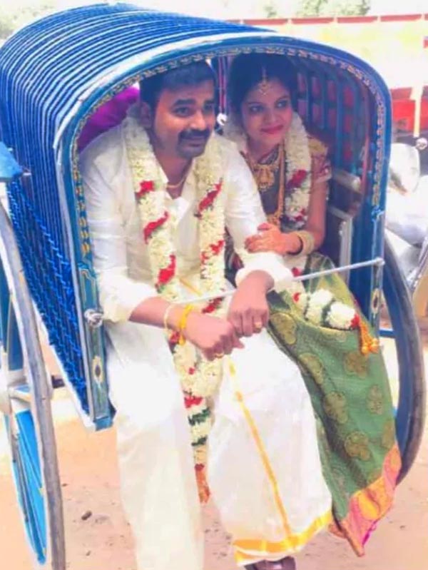 లగ్జరీ కార్లను కాదని ఎద్దులబండిలో ప్రయాణించిన కొత్త జంట.. ఎందుకో తెలుసా ?