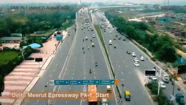 45 నిముషాల్లో ఢిల్లీ నుంచి మీరట్ చేర్చే ఎక్స్ప్రెస్వే.. చూసారా !