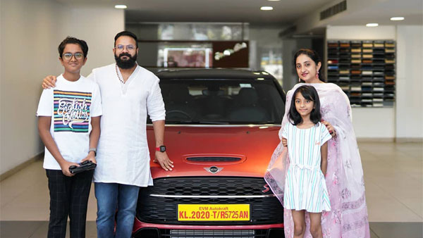 మినీ క్లబ్మన్ స్పెషల్ ఎడిషన్ కారు కొన్న మలయాళ సినిమా యాక్టర్, ఎవరో తెలుసా ?