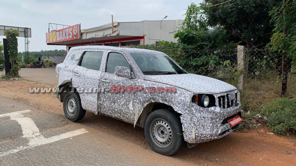 స్పాట్ టెస్ట్లో కెమెరాకి చిక్కిన కొత్త మహీంద్రా స్కార్పియో