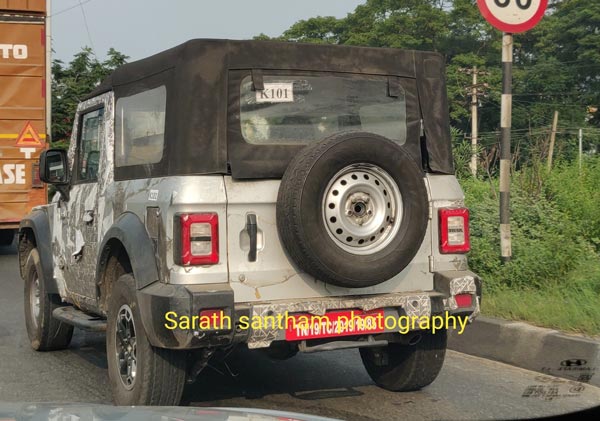 మహీంద్రా థార్లో సిల్వర్ కలర్ ఆప్షన్; ఫొటోలు, వివరాలు