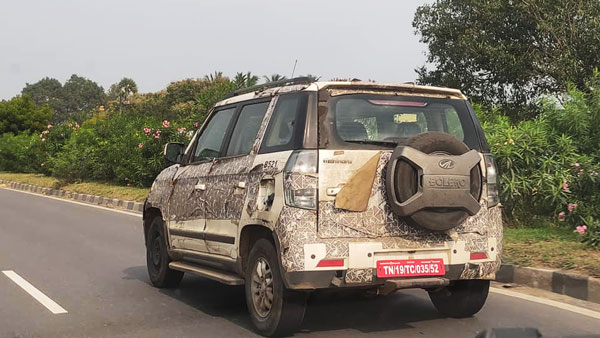 బొలెరో బ్యాడ్జింగ్తో మహీంద్రా టియువి300 టెస్టింగ్; అసలేం జరుగుతోంది..?