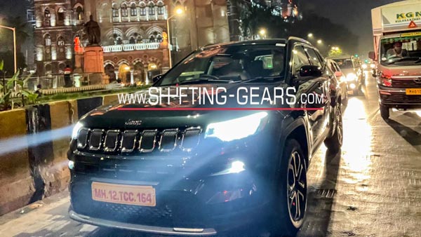 విడుదలకు ముందే జీప్ కంపాస్ ఫొటోలు లీక్; కొత్త గ్రీన్ కలర్ పెయింట్ స్కీమ్
