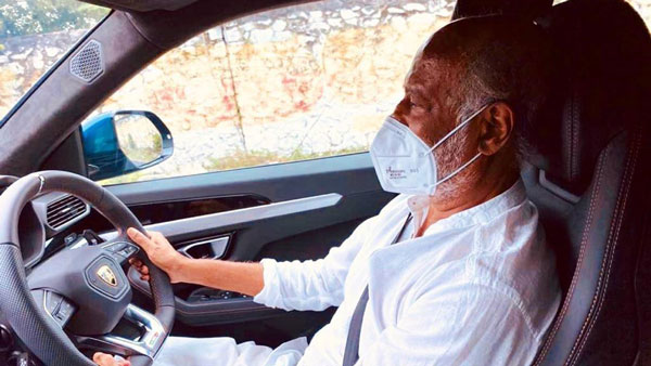 మీకు తెలుసా.. లంబోర్ఘిని ఉరుస్ డ్రైవింగ్ చేస్తూ కనిపించిన తమిళ్ తలైవా రజినీకాంత్