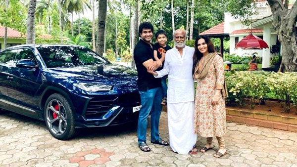 మీకు తెలుసా.. లంబోర్ఘిని ఉరుస్ డ్రైవింగ్ చేస్తూ కనిపించిన తమిళ్ తలైవా రజినీకాంత్