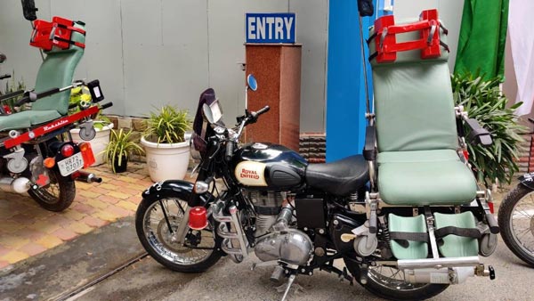 సైనికుల కోసం బుల్లెట్ బైక్లనే మొబైల్ అంబులెన్స్లుగా మార్చేశారు..